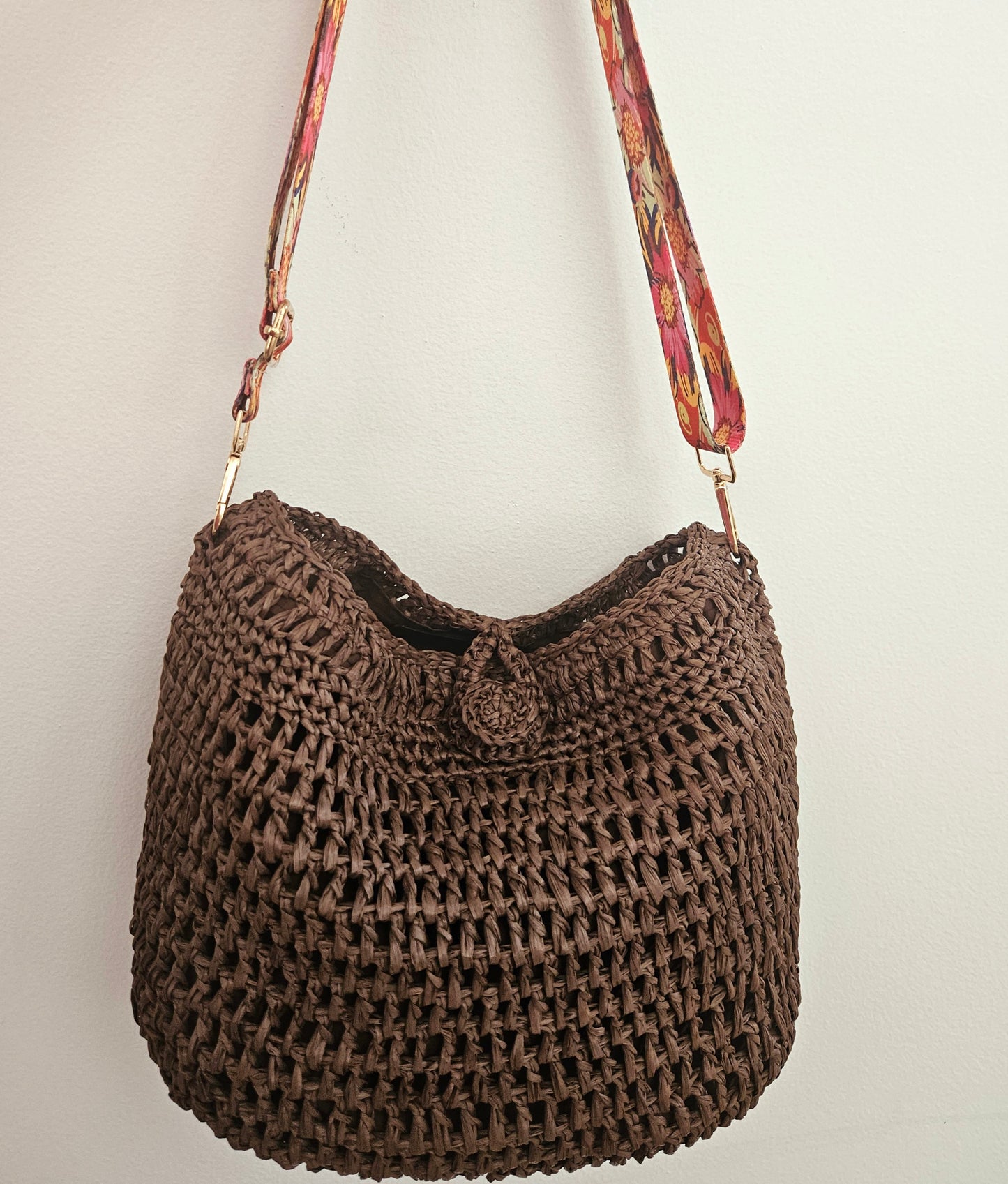 Raffia summer bag