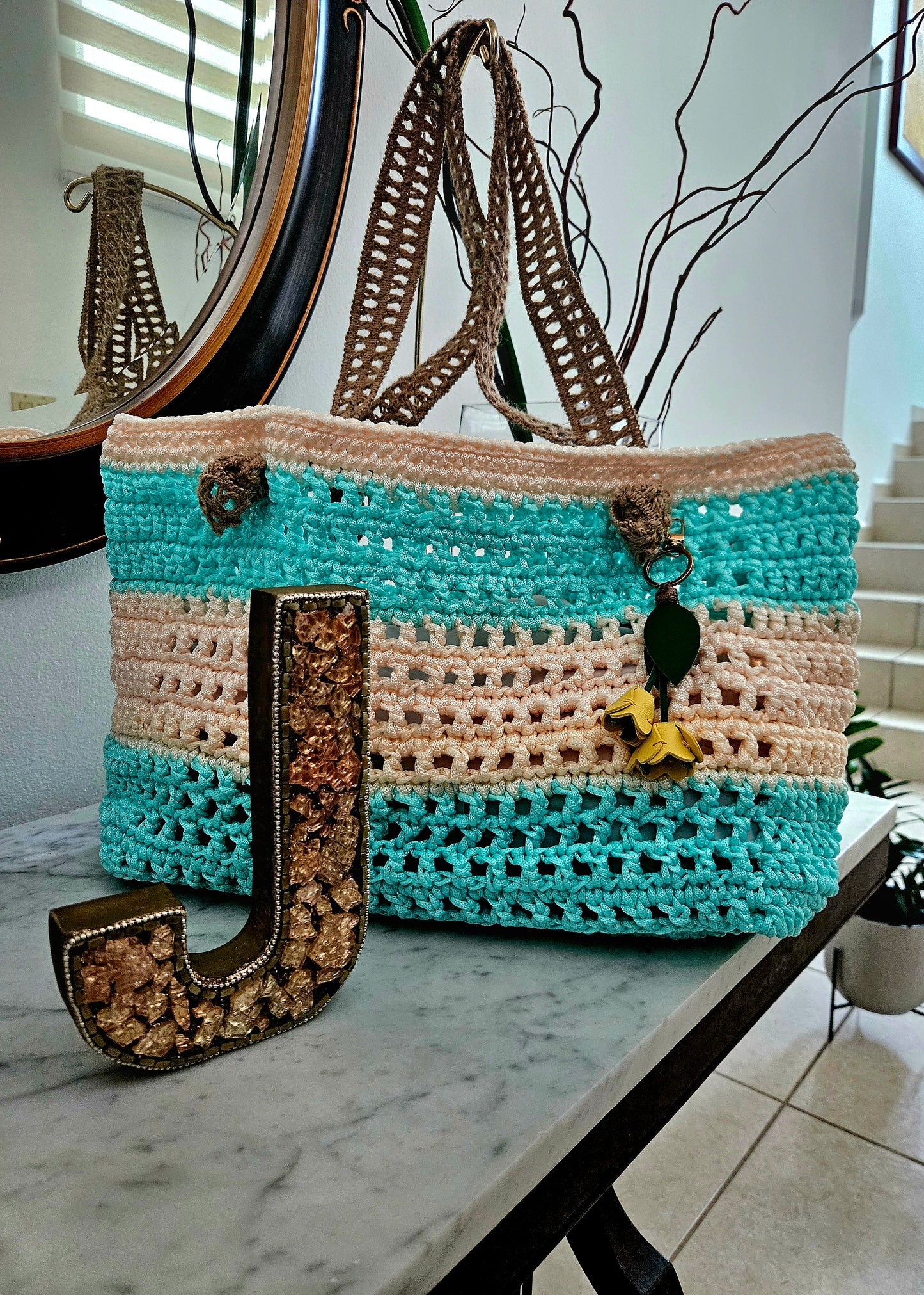 Large tote beach bag