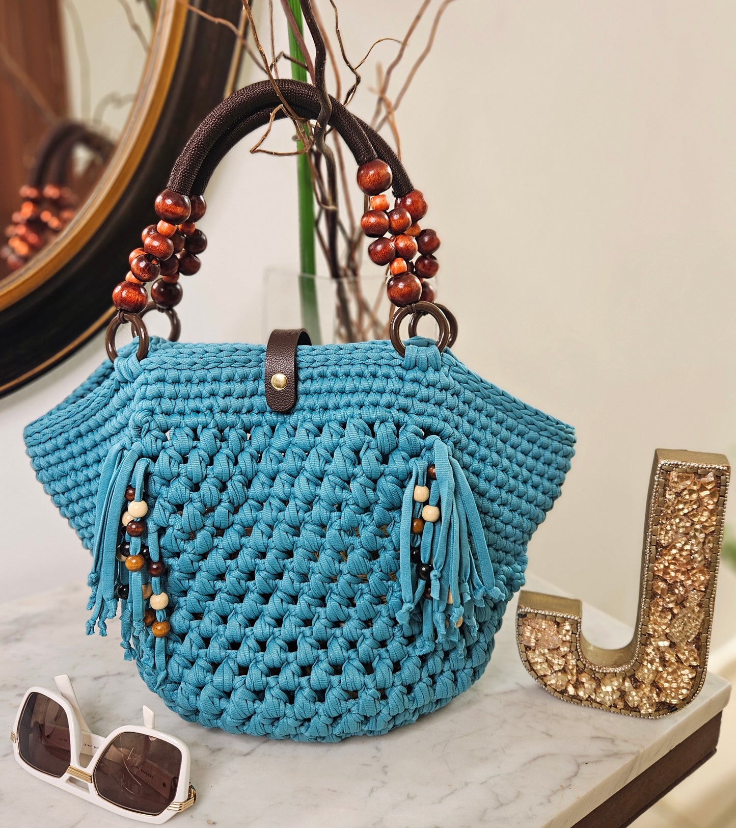 Large Bohemian bag