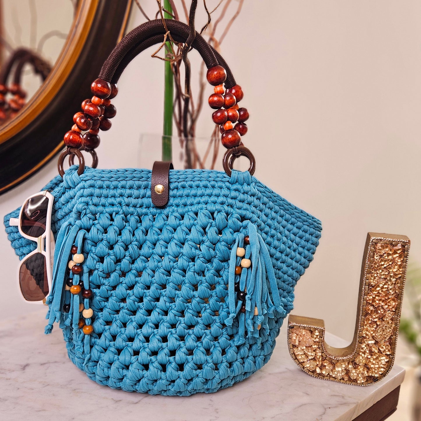 Large Bohemian bag